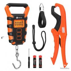 PESON PÊCHE À LA CARPE DE 15g À 50KG + ACCESSOIRES - ORANGE - LIVRAISON GRATUITE