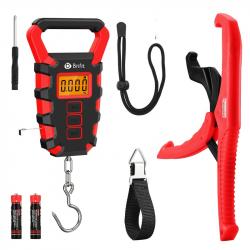 PESON PÊCHE À LA CARPE DE 15g À 50KG + ACCESSOIRES - ROUGE - LIVRAISON GRATUITE