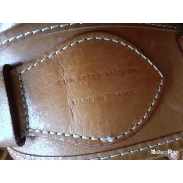 Cartouchire cuir de vachette_Made in France