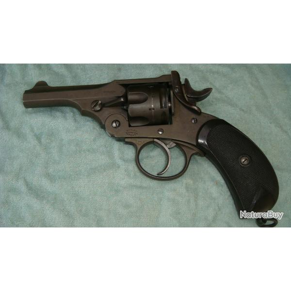 REVOLVER MKII WEBLEY CALIBRE 455 AVEC CLIPS