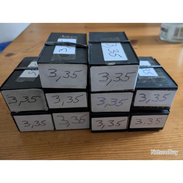 Lot de 500 cartouches 22 LR - SK Rifle Match peses