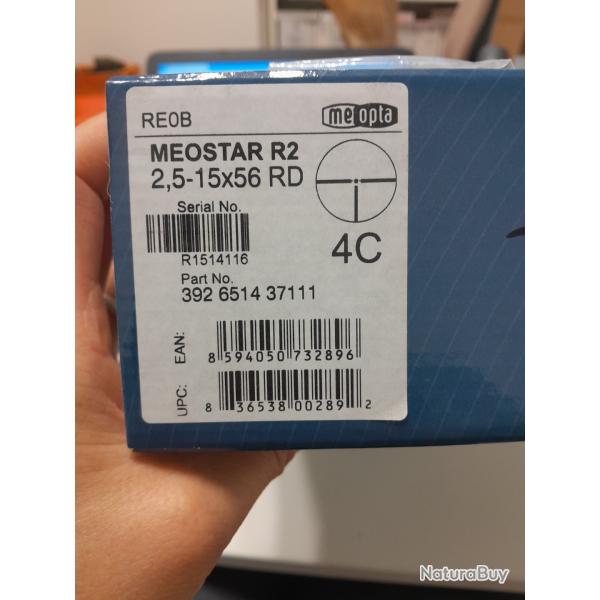 Lunette Meopta R2 2,5-15x56