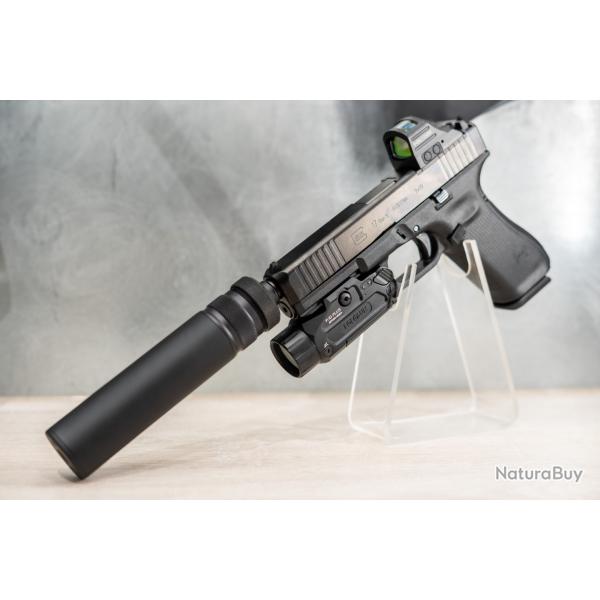 Wahoo ! Pack Glock 17 G5 + 407C + Lampe laser + Detente perf + B&T