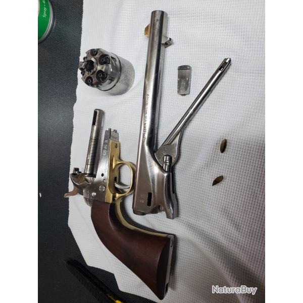 Revolver Colt poudre noire cal 44