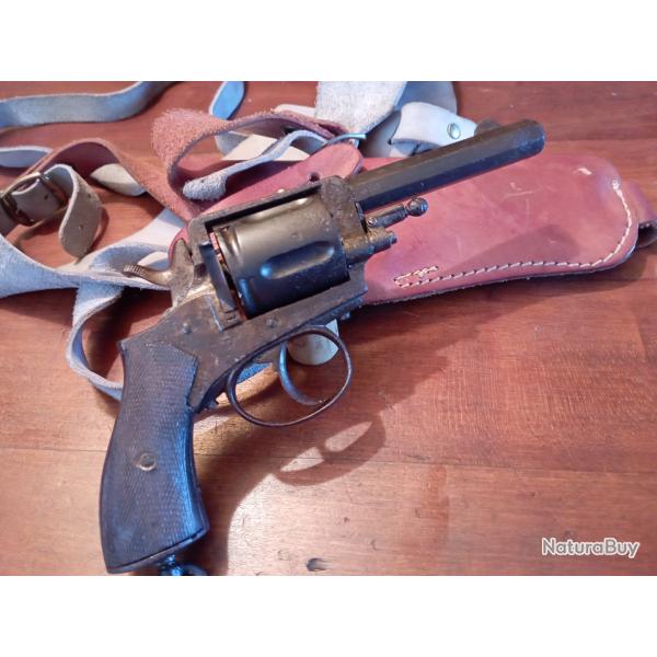 Revolver de type municipal en 8mn Lebel.JC.   Brevet de Joseph Chaineux.