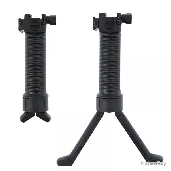 Poigne avant bipied + rail latral