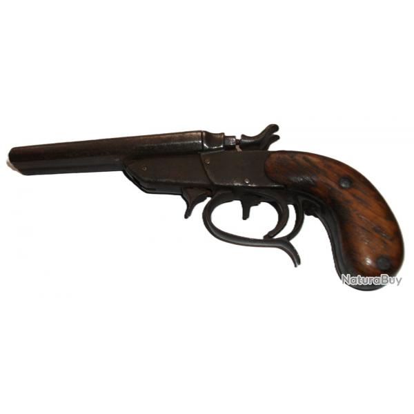 PISTOLET A 2 CANONS BASCULANTS