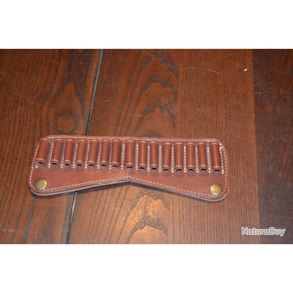 Cartouchire de ceinture cuir