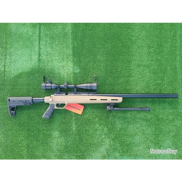 PACK13 Carabine PCP Snowpeak M30C 5,5 mm 19,9 J.+ lun. 4-16 x 40AO + Bipied + Kit puissan