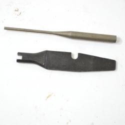 Outil multifonction tournevis 1er type + chasse goupille du kit Russe. AK47 / 74 AKM et dérivés (C)