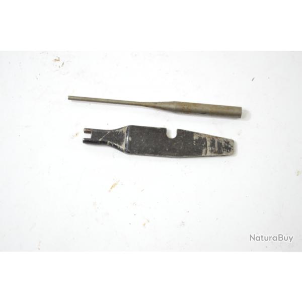 Outil multifonction tournevis 1er type + chasse goupille du kit Russe. AK47 / 74 AKM et drivs (D)