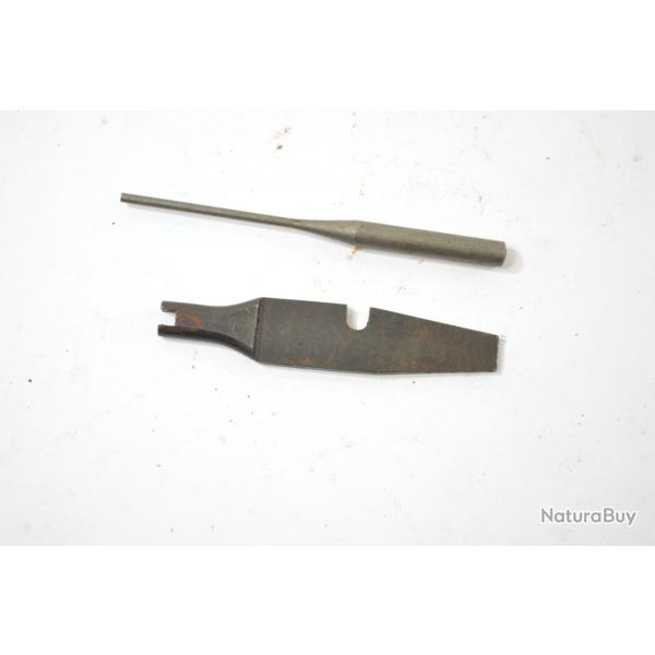 Outil multifonction tournevis 1er type + chasse goupille du kit Russe. AK47 / 74 AKM et drivs (I)