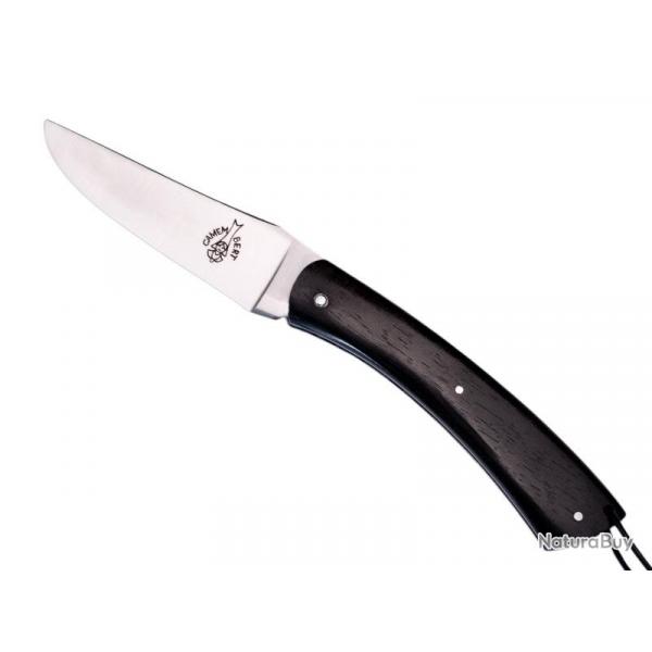 COUTEAU CAMEMBERT PLEIN MANCHE EBENE 11CM INOX