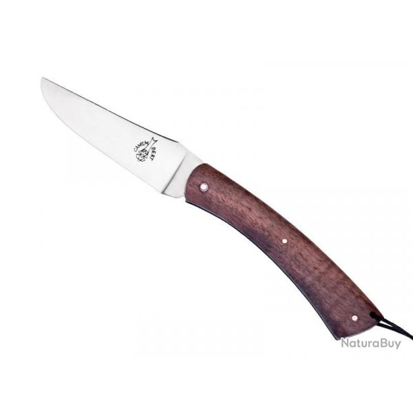 COUTEAU CAMEMBERT PLEIN MANCHE NOYER 11CM INOX