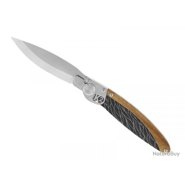 COUTEAU K2 OLIVIER DECOR PLUMES