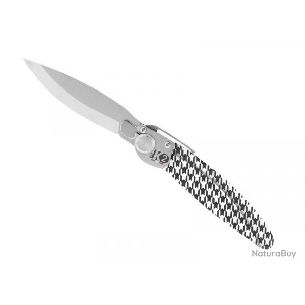 COUTEAU K2 3D DECOR PIED DE POULE
