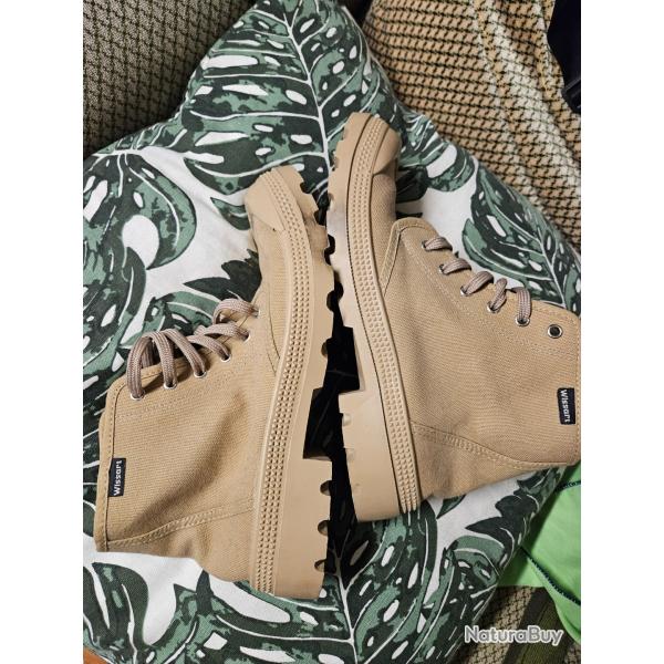 Chaussures WISSART en toile beige