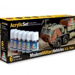 Set de peinture Véhicule militaire US | Italeri (0000 1327)