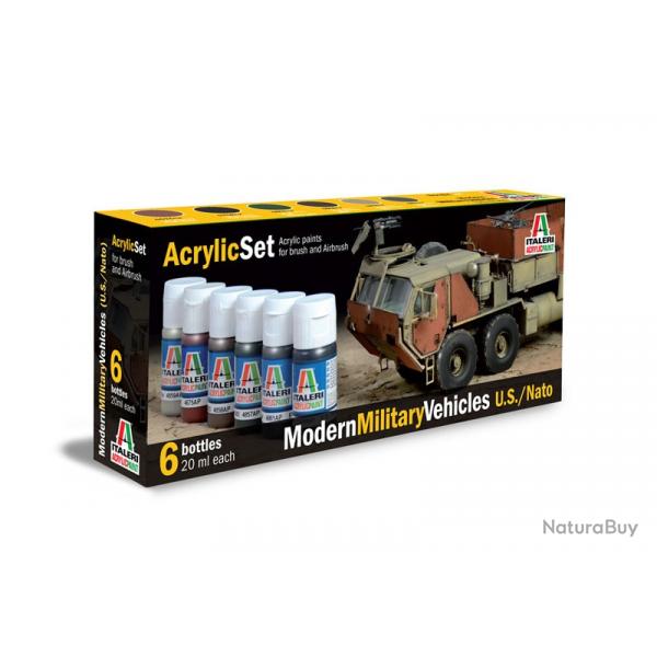 Set de peinture Vhicule militaire US | Italeri (0000 1327)