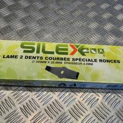 lame debroussailleuse ronce silex 2 dents diam 305mm alesage 25,4 mm epaisseur 4mm