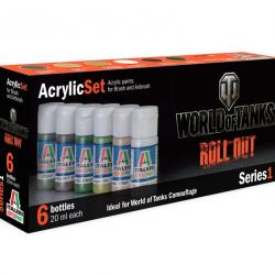 Set de peinture World of tanks | Italeri (0000 1323)