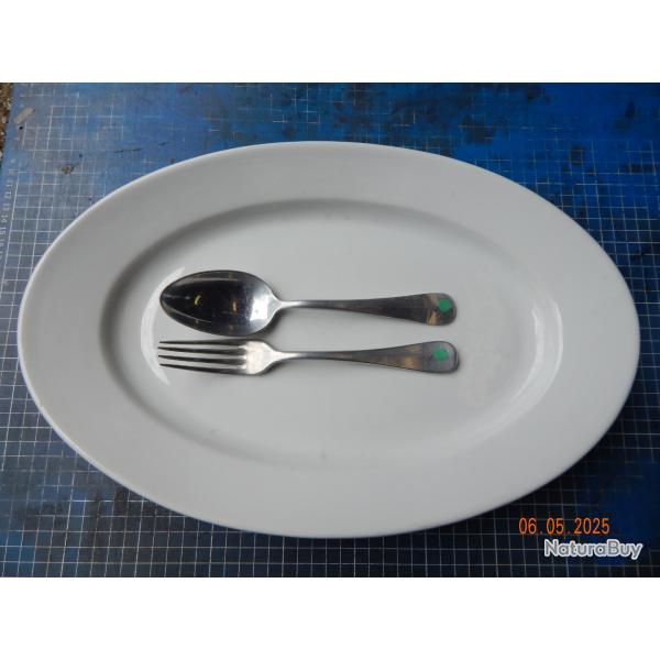 PLAT et COUVERTS LUFTWAFFE WW2