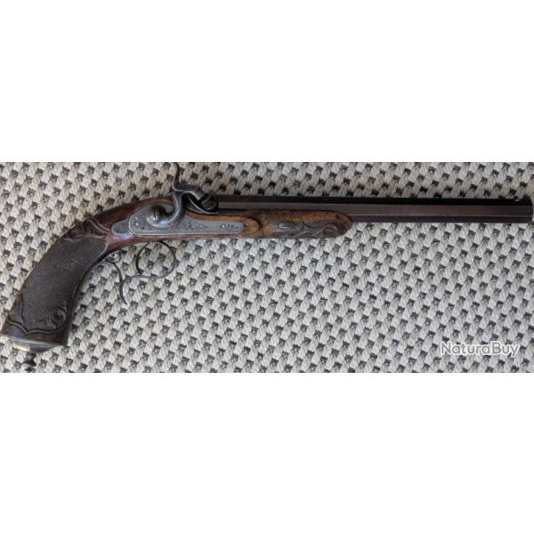 Pistolet percussion ray (Gastinne Renette  Paris - n10)