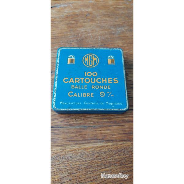Boite de cartouches mtallique MGM