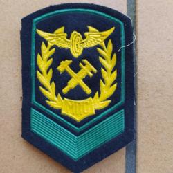 PATCH ECUSSON CHEVRON DU MINISTERE DES CHEMIN DE FER RUSSE MPS