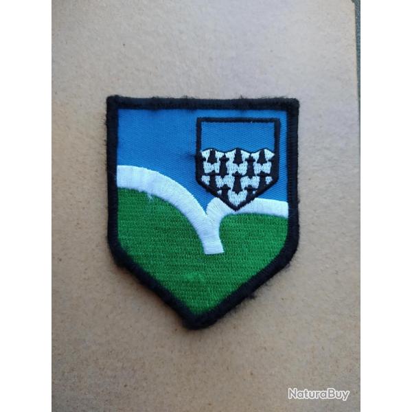 PATCH ECUSSON SAPEUR POMPIER  BRETAGNE COTE D ARMOR