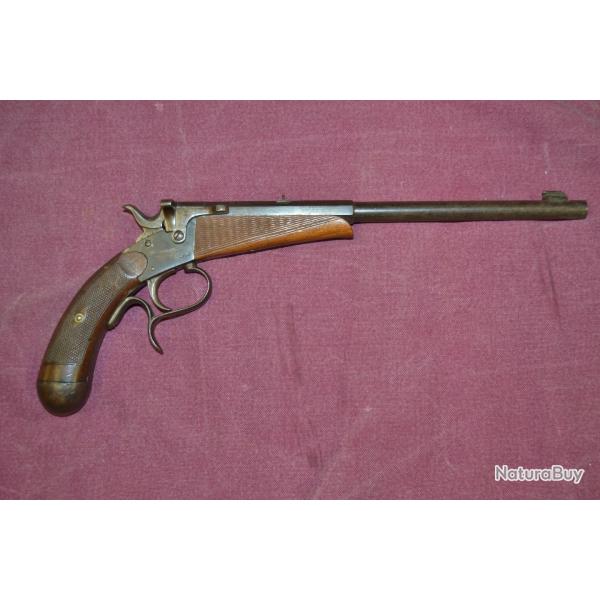 Beau pistolet de jardin Allemand en cal 6mm flobert