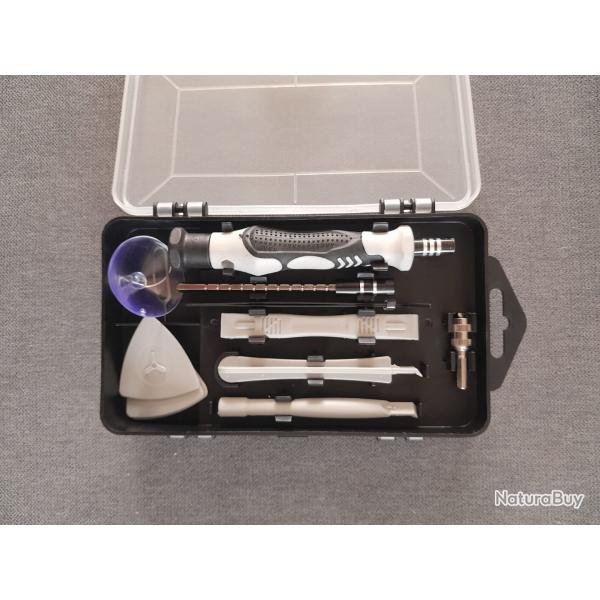 Kit de rparation et outils de prcision, 98 embouts.