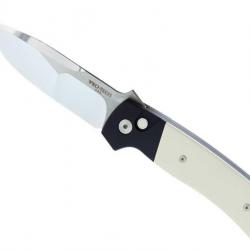 COUTEAU AUTOMATIQUE PRO-TECH ATCF MICARTA IVOIRE