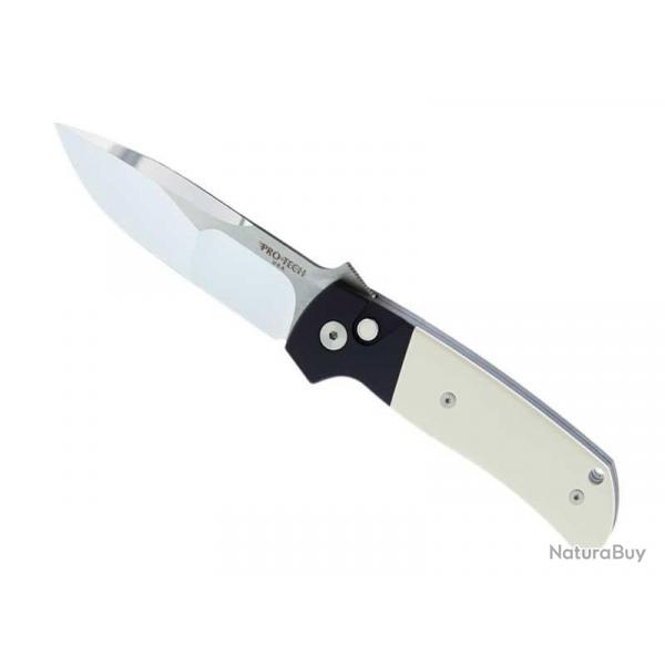 COUTEAU AUTOMATIQUE PRO-TECH ATCF MICARTA IVOIRE