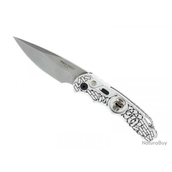 COUTEAU AUTOMATIQUE PRO-TECH TACTICAL RESPONSE 5 SKULL