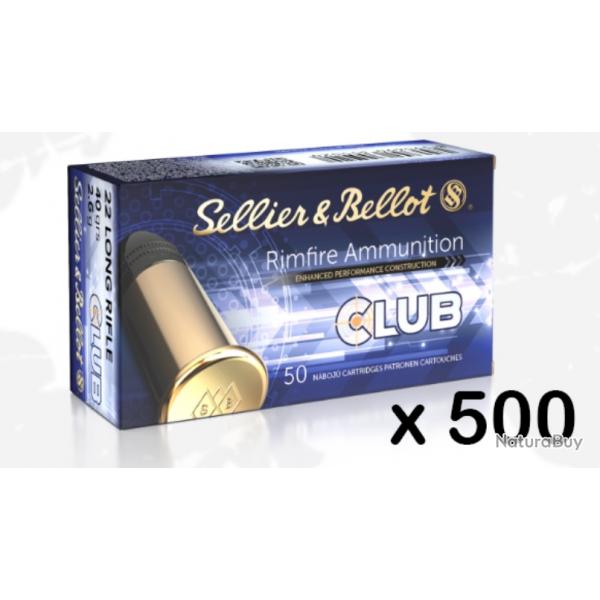 500 Munitions Sellier & Bellot 22.lr
