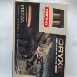 1 boite neuve de 20 munitions Norma calibre 300 Weatherby Magnum Oryx 180 grains