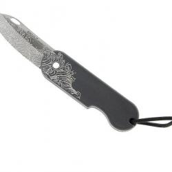 COUTEAU SKULT GRIS LA VAGUE