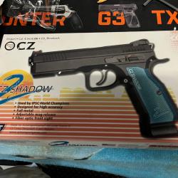 PISTOLET GBB CZ SHADOW 2 CO2 4.5- BBS