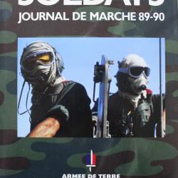 Livre Soldats Journal de marche 89-90 - Armée de terre