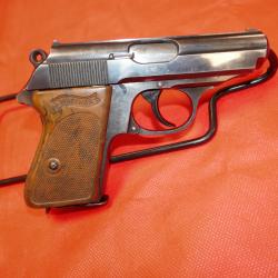 Pistolet WALTHER PPK ZELLA-MEHLIS (Thür.) en 7.65mm fabrication WW2