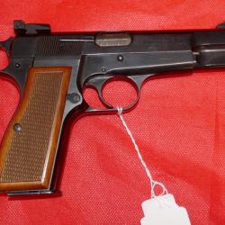 Pistolet BROWNING GP35 MATCH de 1984 en 9x19mm
