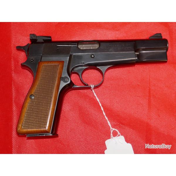 Pistolet BROWNING GP35 MATCH de 1984 en 9x19mm