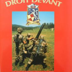 Livre Droit devant 35e régiment d'artillerie parachutiste