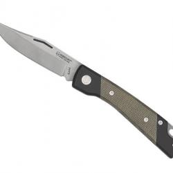 COUTEAU MERCURY MICARTA VERT/ALUMINIUM NOIR