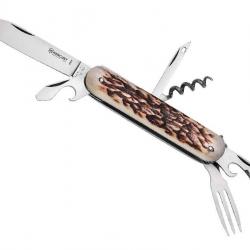 COUTEAU MERCURY 10CM 6P CERF