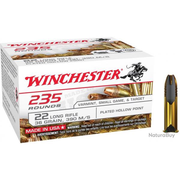 VENTE FLASH WINCHESTER cal.22Lr SUPER-X Varmint  x 2350