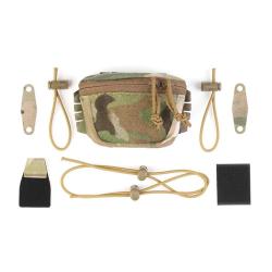 Pochette arrière batterie casque UA92 PEW TACTICAL - Multicam