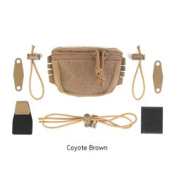 Pochette arrière batterie casque UA92 PEW TACTICAL - Marron