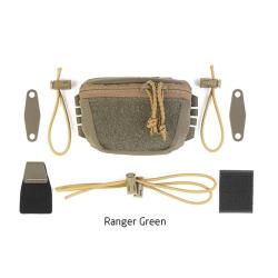 Pochette arrière batterie casque UA92 PEW TACTICAL - Vert armée